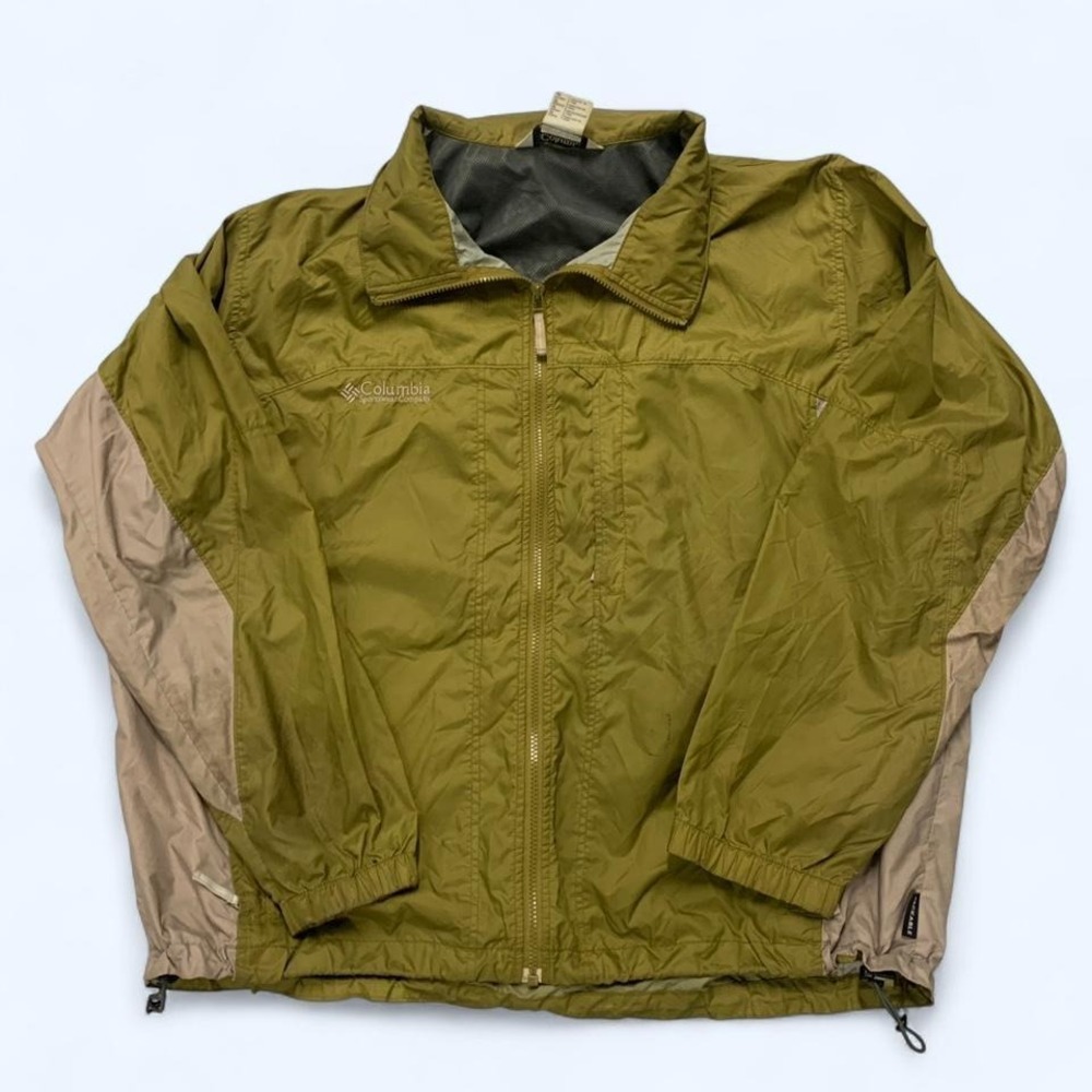 Columbia Sportswear Olive Green Packable Jacket XL